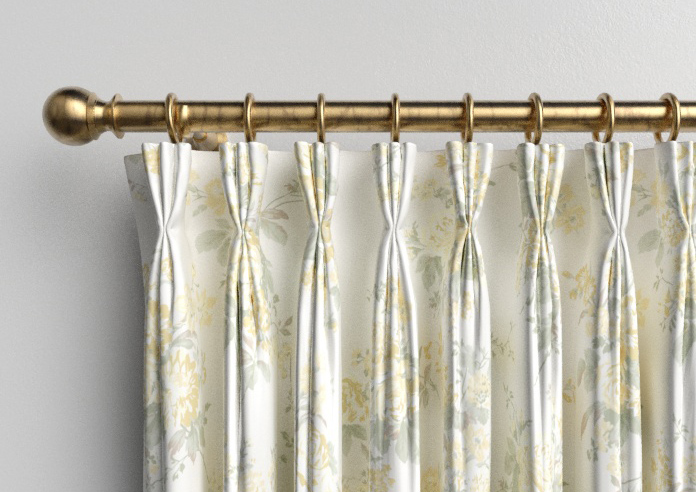 Shabby Chic by Rachel Ashwell Rose Chintz, Yellow - Made to Measure Curtains - Image 11